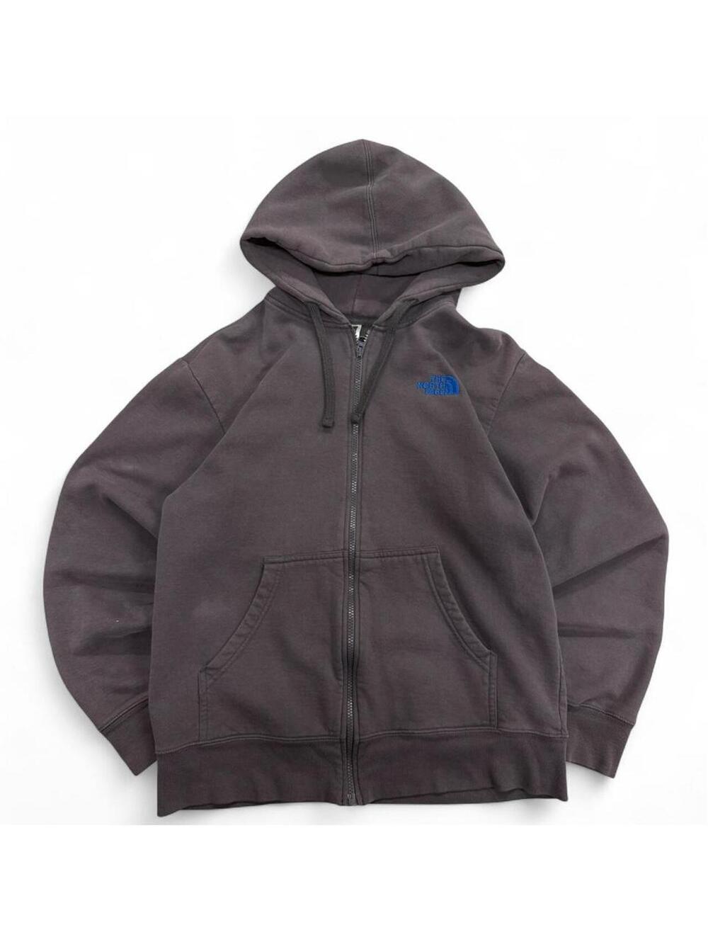 The North Face Gray Zip Up Hoodie